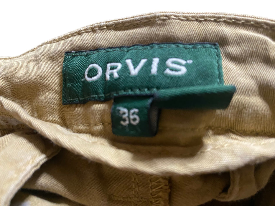 Orvis Men's Flex Cargo Short Tan (Size: 36 x 9)