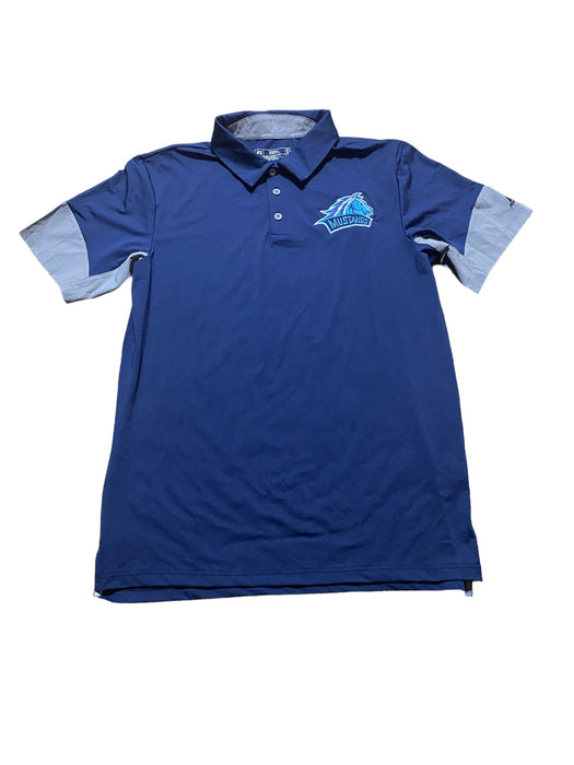 Western New Mexico University Polo Golf Shirt Blue (Size: M )