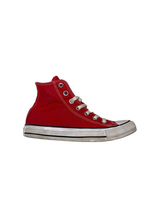 Converse Chuck Taylor All Star Hi Red Classic Sneaker Shoes Women (Sz: 6) M9621