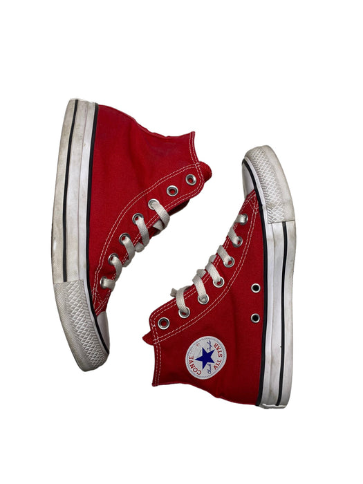 Converse Chuck Taylor All Star Hi Red Classic Sneaker Shoes Women (Sz: 6) M9621