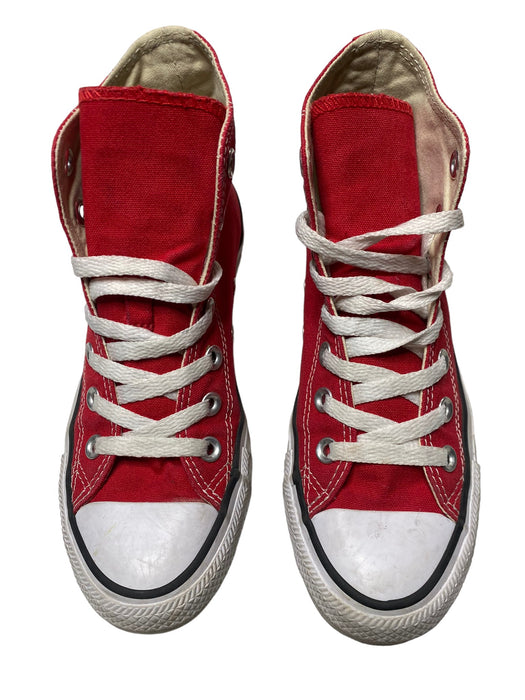 Converse Chuck Taylor All Star Hi Red Classic Sneaker Shoes Women (Sz: 6) M9621