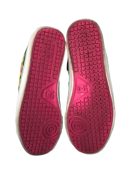 DC Aubrey Pink Grey Skateboard Shoes Women's (Size: 10) 320046