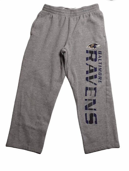 Baltimore Ravens Youth NFL Sweatpants Gray (Size: XS)