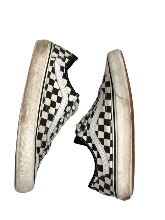 Vans Checkerboard Old Skool Black White Skateboarding Shoes Men (Size: 9) 721278