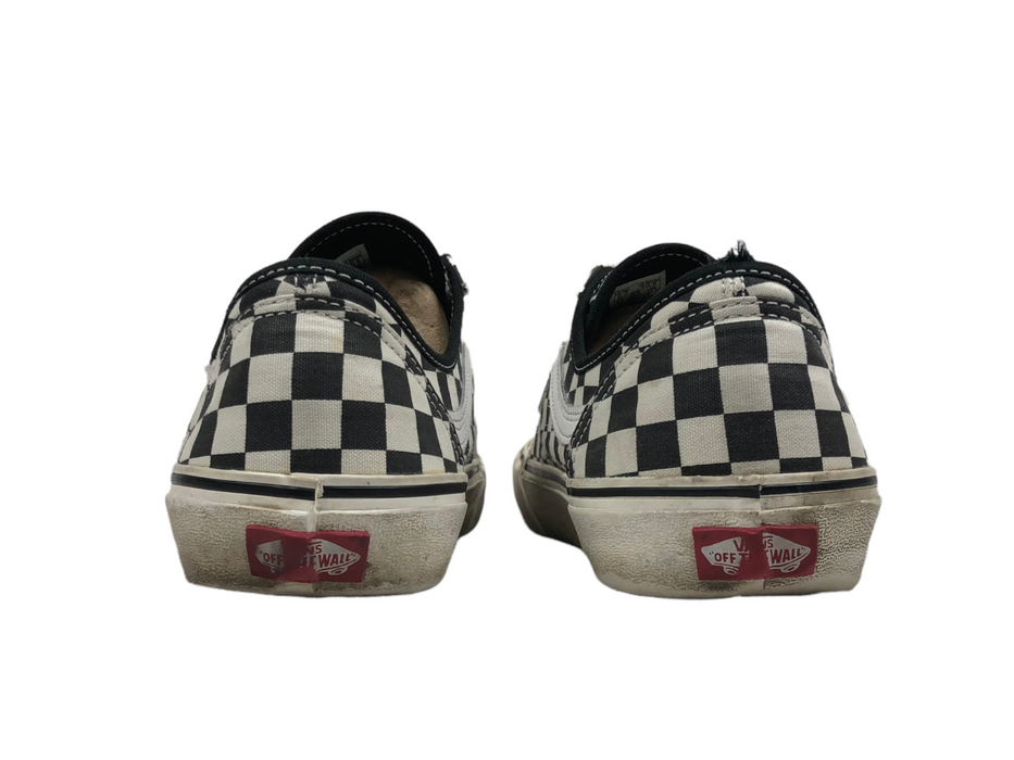 Vans Checkerboard Old Skool Black White Skateboarding Shoes Men (Size: 9) 721278