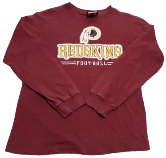 Washington Redskins NFL Reebok Long Sleeve T-Shirt (Size: M/10-12)