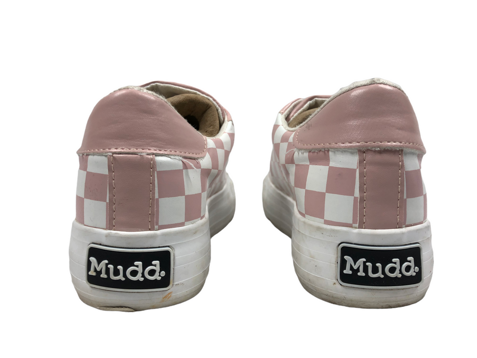 Mudd Checkerboard Beyley Pink White Skateboarding Shoes Women's (Size: 7.5) 119L