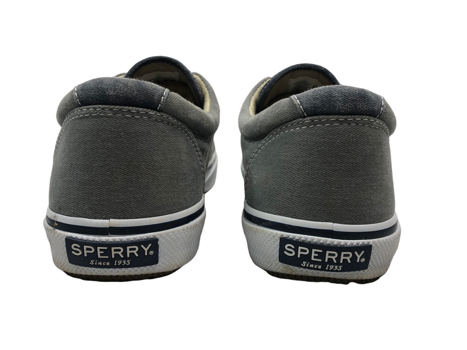 Sperry Top-Sider Halyard CVO Gray White Sneaker Shoes Men's (Size: 9.5) 1772706