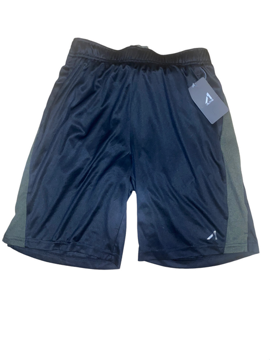 AL1VE Men's Quick Dry Active 9" Workout Training Short Black (Size: Small)