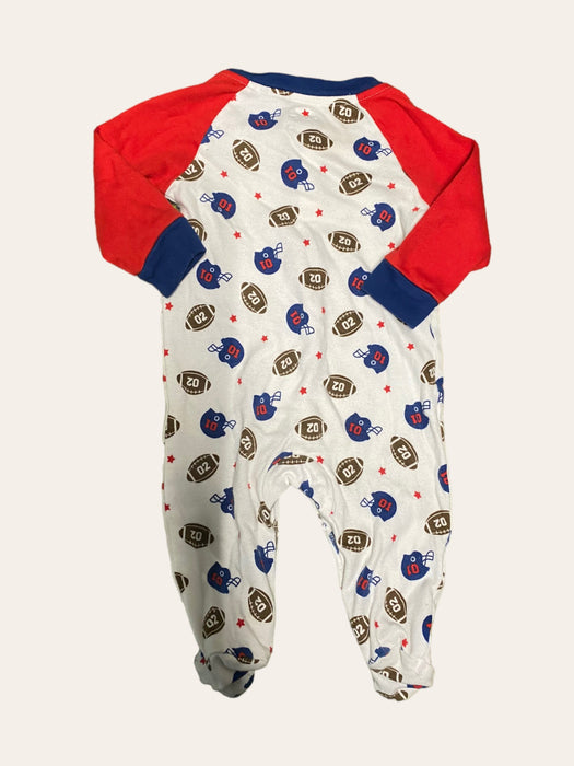 Koala Boys "Daddy's Lil' Rookie" Football One-Piece White (Size: 0-3)