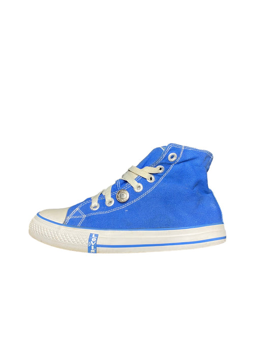 Levi Hamilton Buck II High Blue Sneaker Shoes Women's (Size: 8) 5261134V09