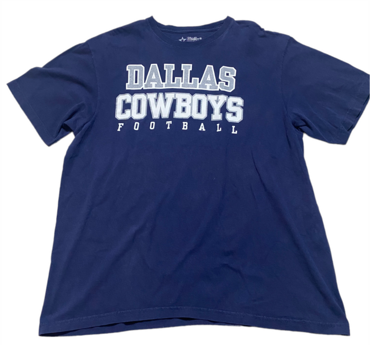 Dallas Cowboys NFL Football Men's Authentic Team T-Shirt Blue (Size: XL)