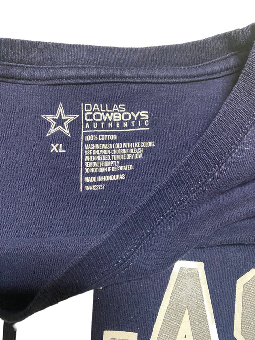 Dallas Cowboys NFL Football Men's Authentic Team T-Shirt Blue (Size: XL)