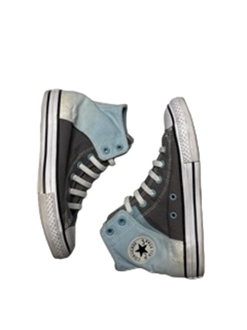 Converse Chuck Taylor All Star Hi Easy Slip Sneaker Shoes Boys (Size: 4) 652635F