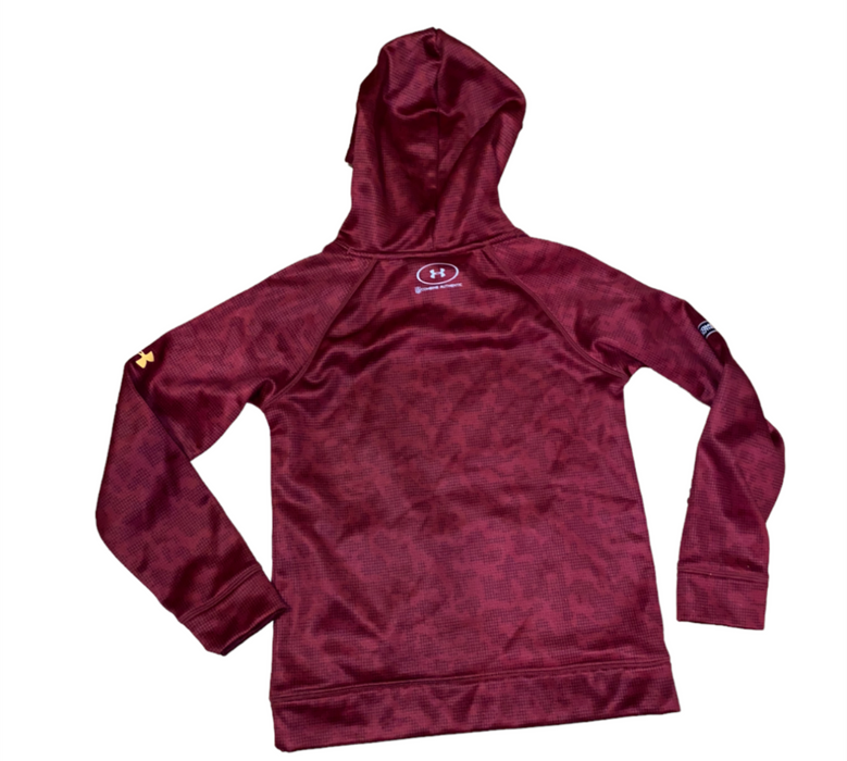 Washington Redskins NFL Under Armour Logo Youth Performance Hoodie (Size: Small)