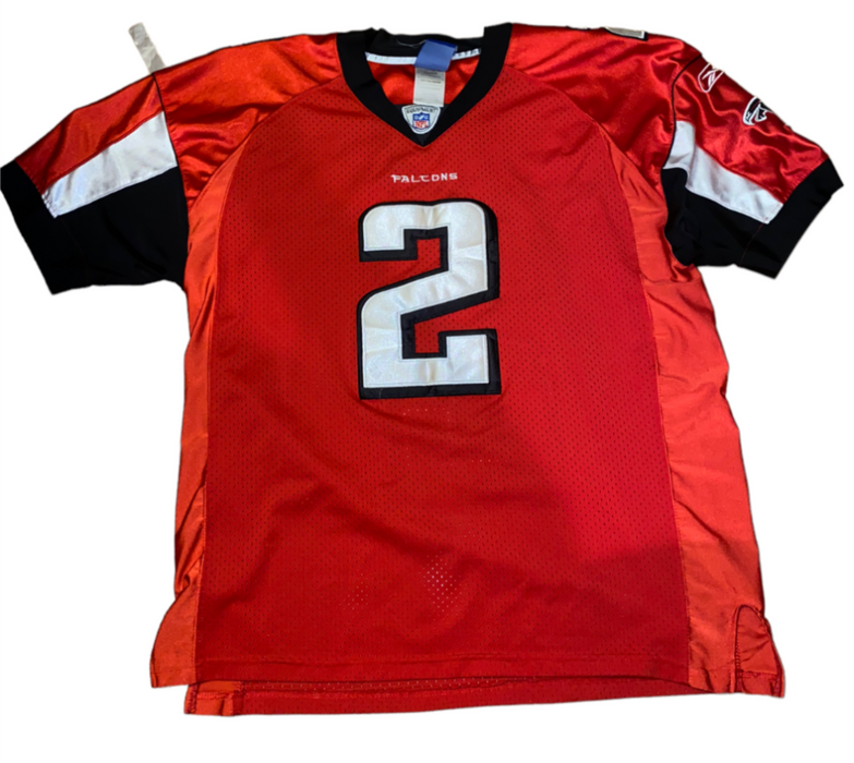 Atlantic Falcons NFL Men's Reebok Authentic #2 Ryan Stitch Jersey Red (Size: 50)
