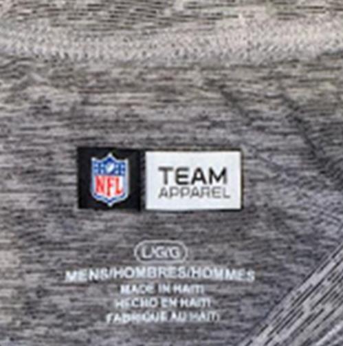 Baltimore Ravens NFL Team Apparel Men's Athletic T-Shirt Gray (Size: L) New!