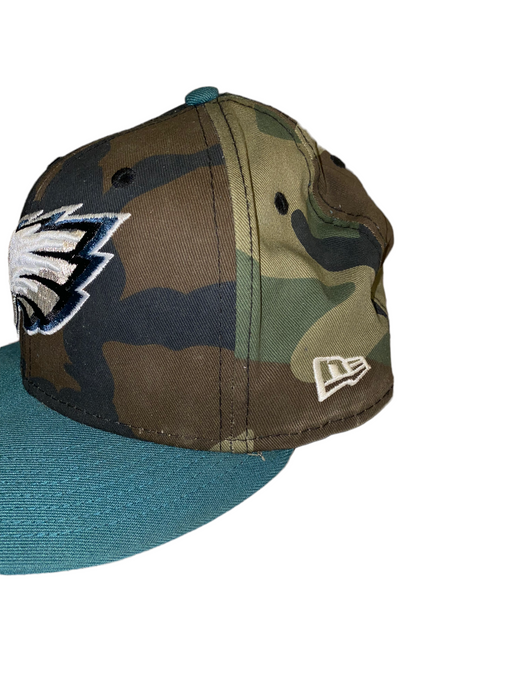 Philadelphia Eagles NFL Camo 9Fifty New Era Fitted adjustable Hat (One Size)