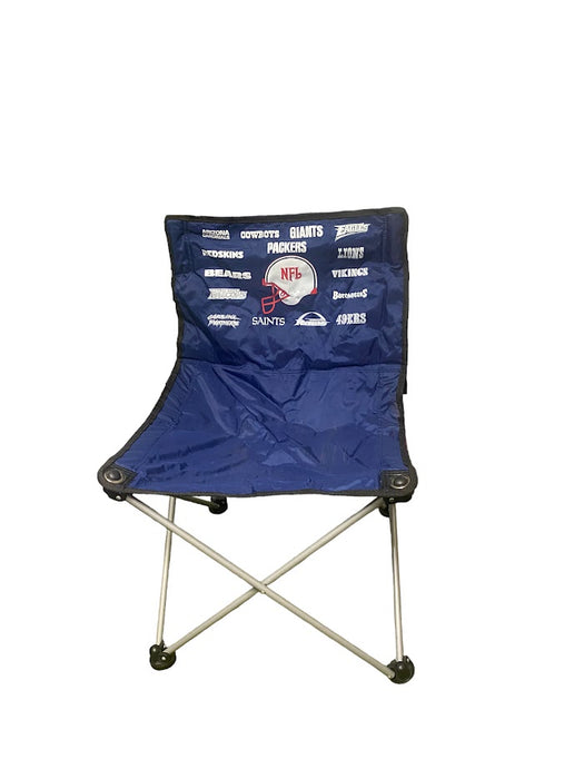 AFC NFC NFL Teams Folding Tailgate Chair with Carrying Case Blue