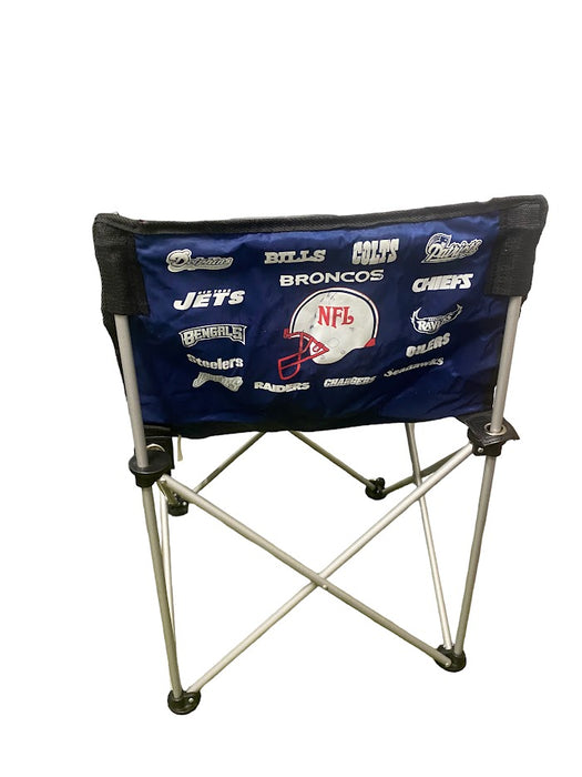 AFC NFC NFL Teams Folding Tailgate Chair with Carrying Case Blue