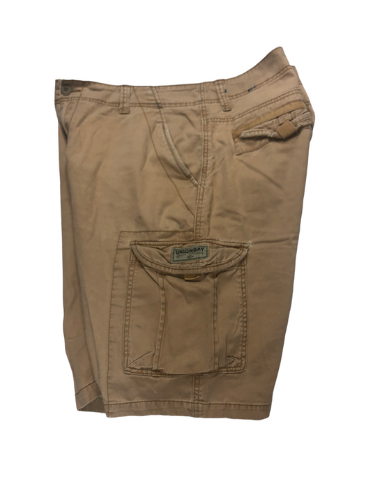 Union Bay 6 pocket Cargo Shorts Beige Men's (Size: 40)