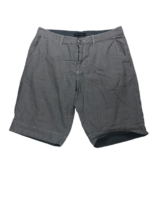 NC International Concepts Pinstripes Blue Shorts Men's (Size: 34)