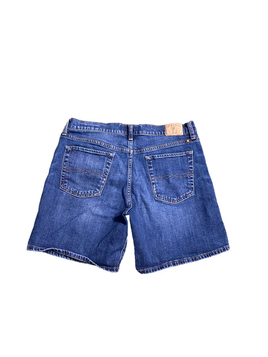 Lucky Brand Roll Up Women's Med Wash Stretch Denim Shorts Blue (Size: 8)