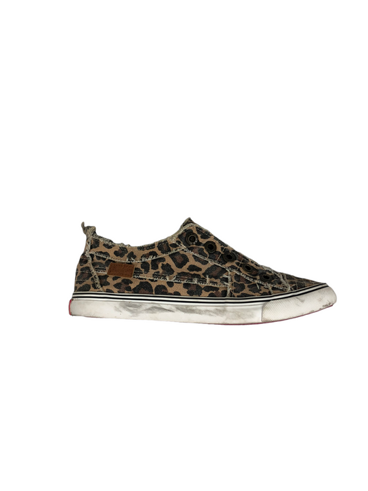 Blowfish Malibu Balla Leopard Safari Print Sneaker Shoes Women's (Size: 7)