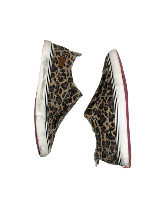 Blowfish Malibu Balla Leopard Safari Print Sneaker Shoes Women's (Size: 7)