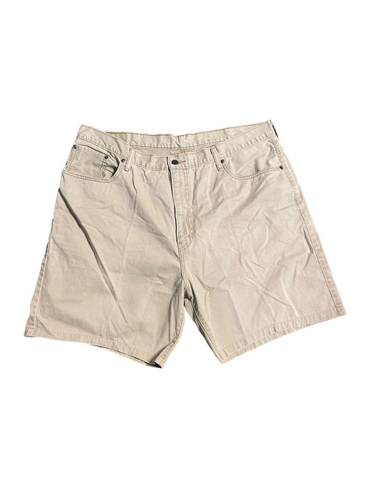 Levi's 569 Men's Loose Straight Shorts Beige (Big & Tall: 42 x 7.5)