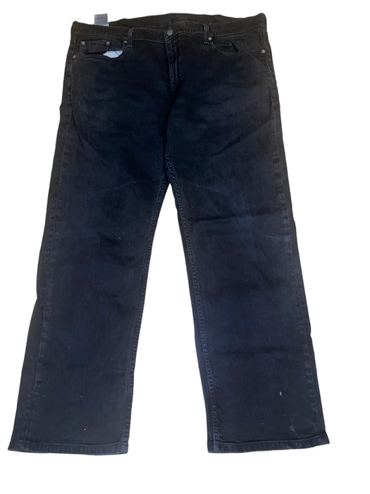 Levi's 559 Men's Relaxed Straight Flex Jeans Med Wash Blk (Big & Tall: 42 x 32)