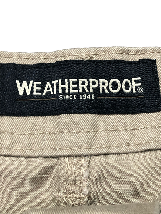 Weather Proof Walking Hiking Cargo Shorts Beige Men's (Size: 38)