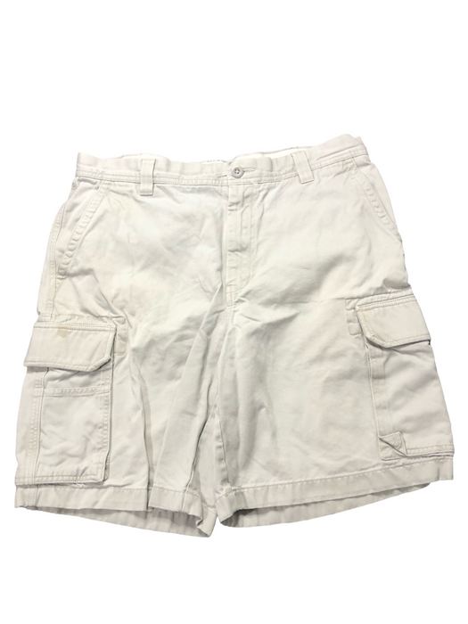 Lands End 6 Pocket Cargo Beige Shorts Men's (Size: 36)