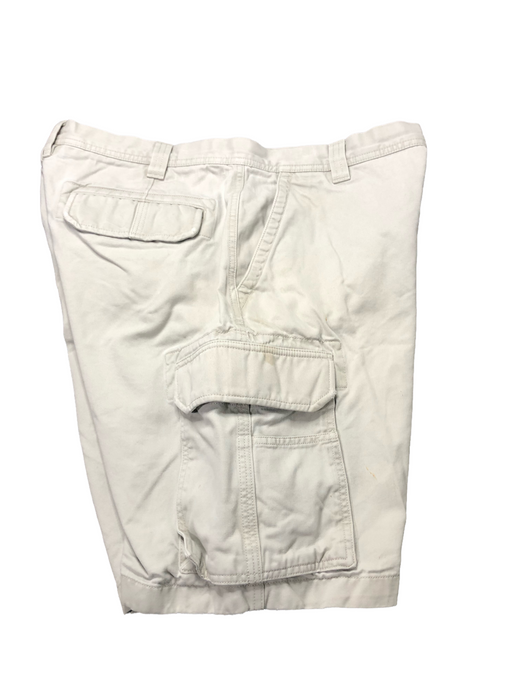 Lands End 6 Pocket Cargo Beige Shorts Men's (Size: 36)