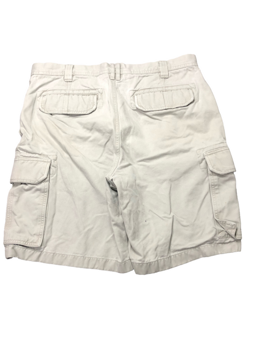 Lands End 6 Pocket Cargo Beige Shorts Men's (Size: 36)