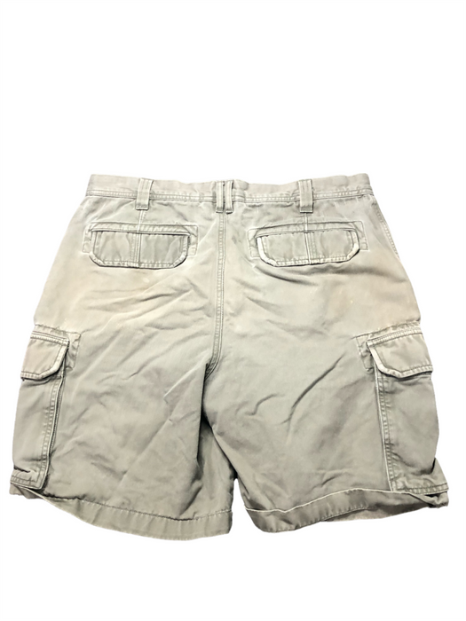 Lands End 6 Pocket Cargo Olive Green Shorts Men's (Size: 36)