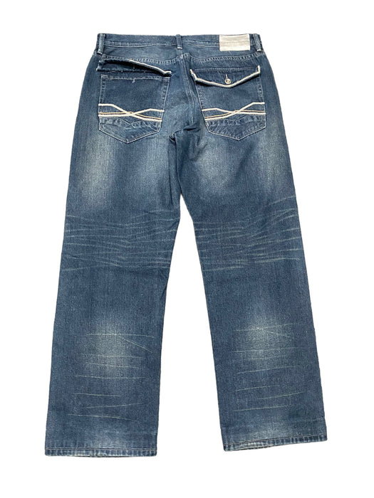 Sean John Vintage Men's Regular Fit Blue Jeans (Size: 38 x 31)