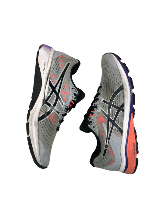 ASICS Gt-1000 8 Grey Pink Running Shoes Women's (Size: 9) 1012A460