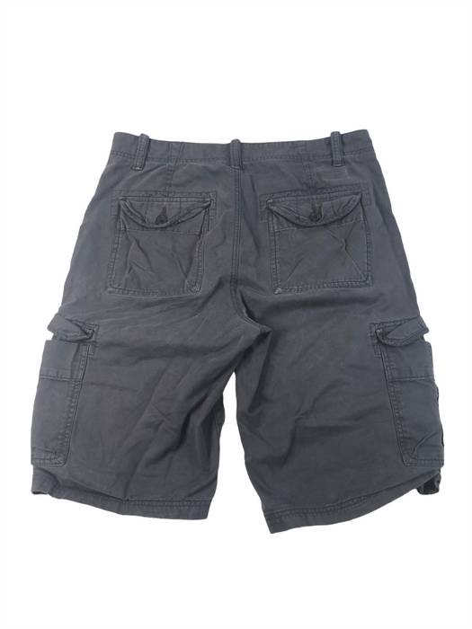 Calvin Klein 6 Pocket Long cargo Shorts Gray Men's (Size: 34)