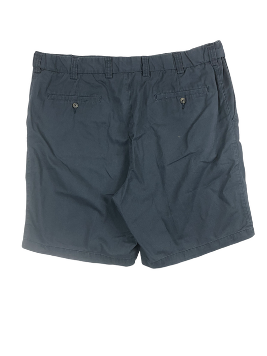 Amazon Essentials Flat Front Khaki Shorts Blue Men's (Size: 44)