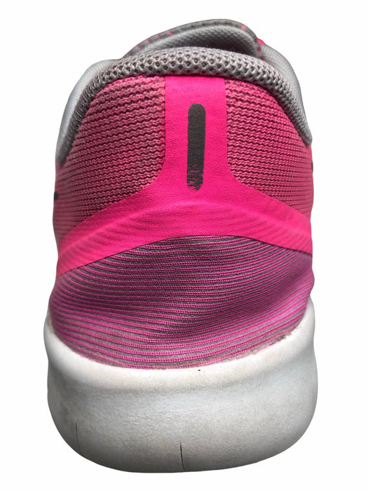 Nike Free RN GS 'Pink Blast' Sneaker Running Shoes Girls (Size: 6.5y) 833993-600