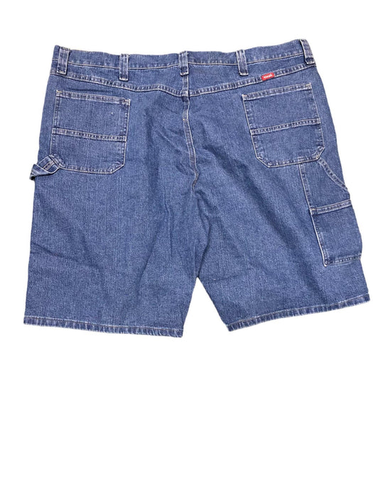 Wrangler Men's Five Star Carpenter Flex Comfort Shorts Blue (Size: 46 x 10) NWT