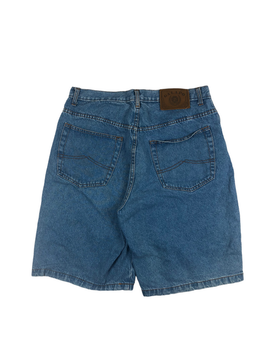 Galapo Authentic Medium Wash Blue Denim Shorts Men's (Size: 36)