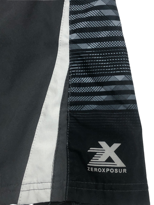 ZeroXposur Fleece Lined Swim Board Shorts Gray Men's (Size: L)