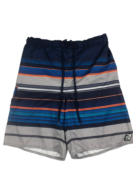 Laguna Fleece Lined Swim Board Shorts Blue Men's (Size: XL)