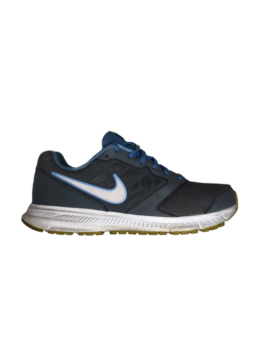 Nike Downshifter 6 Gray Blue Running Shoes Women's (Size: 10) 684765-021