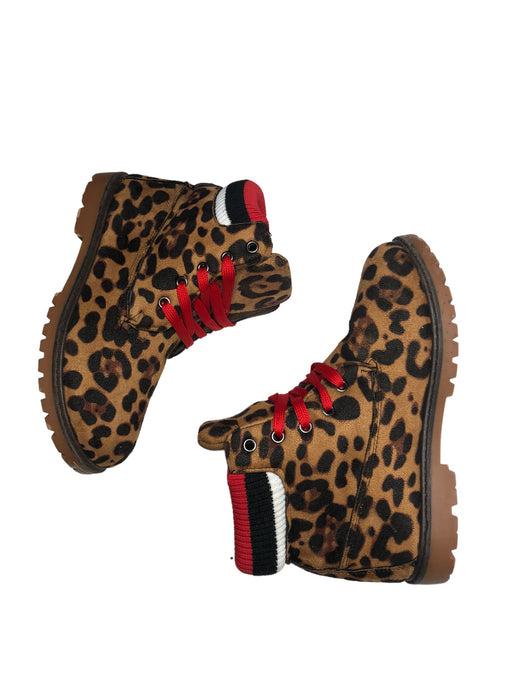 Krazy Kicks Leopard Print Fashion Boots Women's (Size: 3) 48971