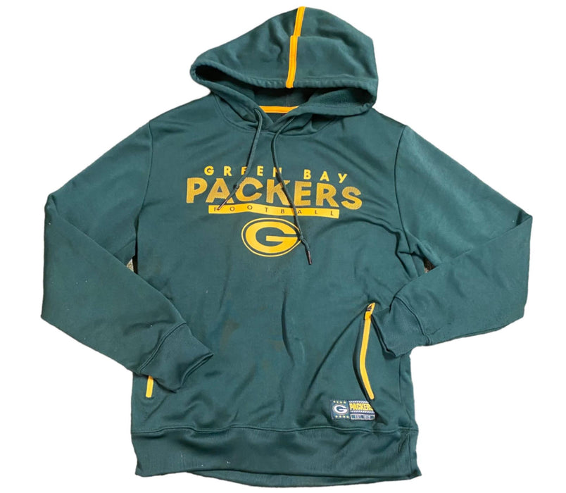 Green Bay Packers NFL Team Apparel Men's Pullover Hoodie (Size: S)