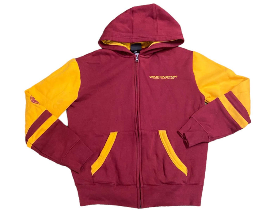 Washington Football NFL Team Apparel Youth Jacket Burgundy/Gold (Size: L/14-16)