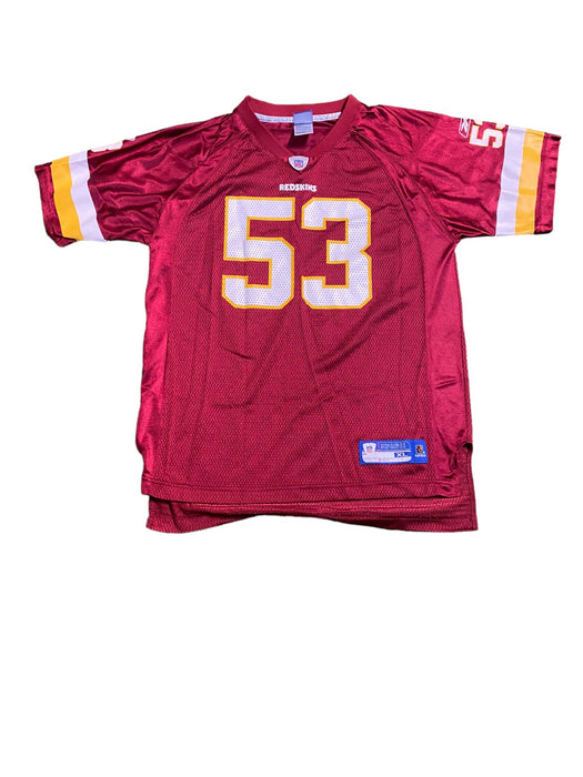 Washington Redskins NFL Youth Reebok #53 Washington Jersey (Size: XL 18-20)